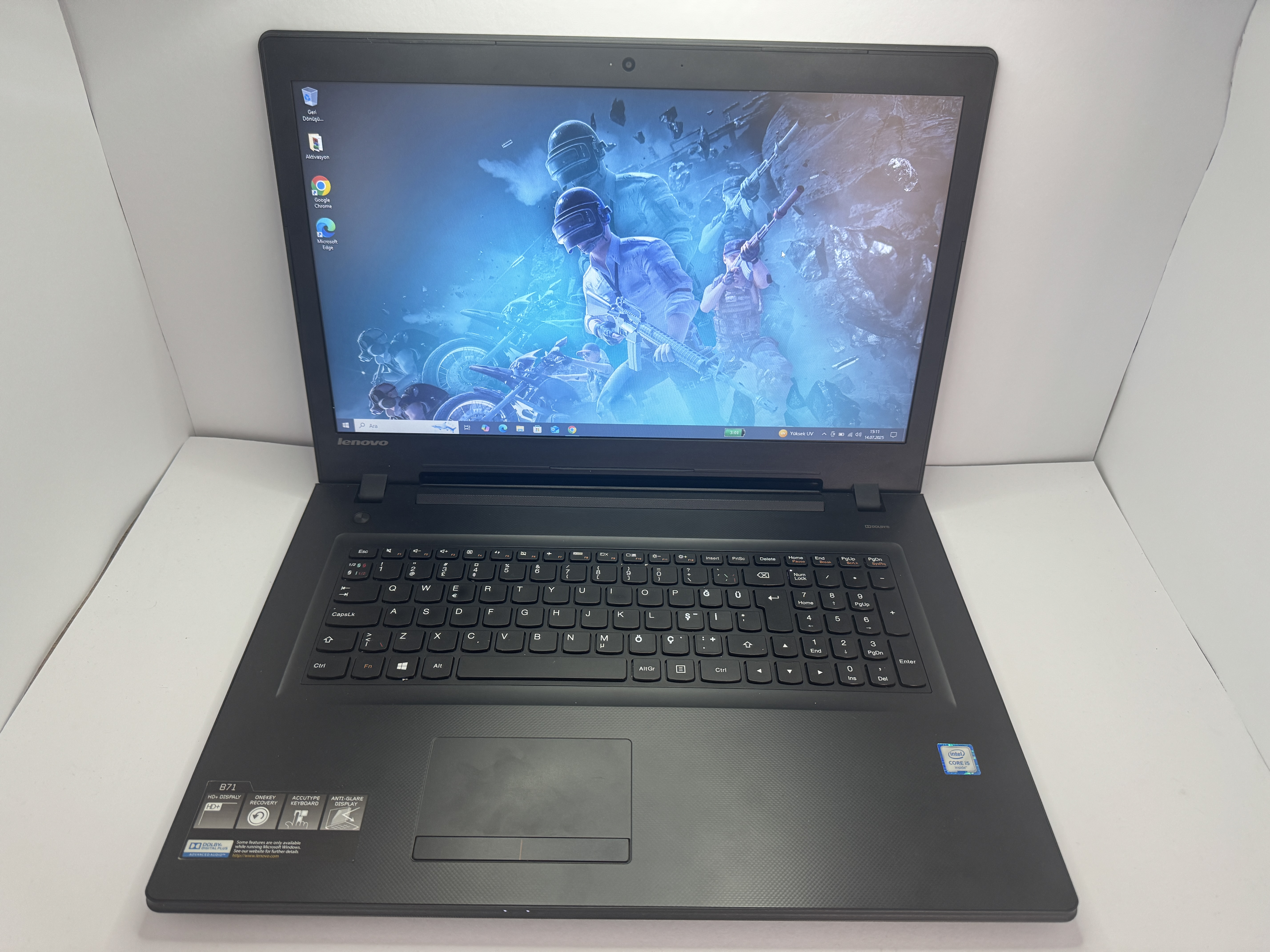 LENOVO T580 İ5 8. NESİL 16 GB RAM 256 NVME DOKUNMATİK